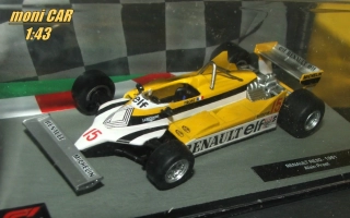 RENAULT RE30 No.15 - Alain Prost - F1 - 1981 (1:43) Altaya/IXO