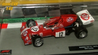 MARCH 721 X No.12 - Niki Lauda - F1 - 1972