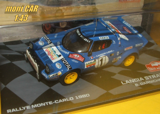 LANCIA Stratos HF - No.1 - Bernard Darniche - Alain Mahé - Rallye Monte Carlo - 1980 (1:43) Altaya/IXO