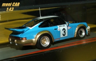 PORSCHE 911 Carrera No.3 - J-P. Nocolas - V. Lavrene Rallye Monte Carlo 1978 (1:43) Altaya/IXO