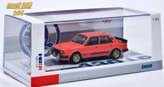 ŠKODA 130 LR - RED PLIAN BODY (1:64) FOX18