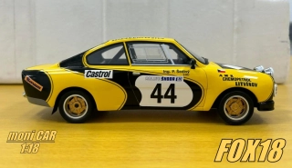 Škoda 130 RS No. 44 - Václav Arazim - Pavel Šedivý  - Chemopetrol Litvínov - Rally Škoda 1983 (1:18) FOX18