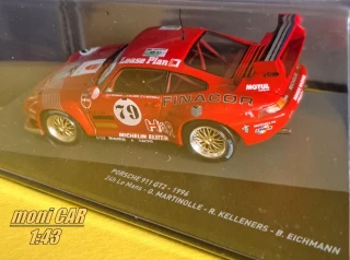 PORSCHE 9111 GT2 No.79 - G. Martinolle - R. Kelleners - B. Eichmann - 24h Le Mans 1996 (1:43) CENTAURIA