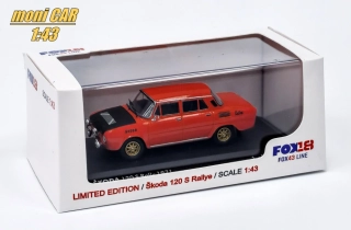 ŠKODA 120 S Rally - 1971 (1:43) FOX18