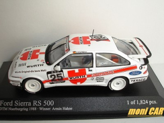 MINICHAMP FORD Sierra RS 500 N°25 DTM Nurburgring 1988 Winner Armin Hahne (1:43)
