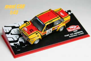 FIAT 131 ABARTH N°12 - Rallye Monte Carlo 1980 - M. Mouton - A. Arril (1:43) Altaya/IXO