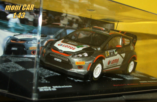 FORD Fiesta WRC No.24 - Robert Kubica - Maciej Szczepaniak - Rallye México 2015 (1:43) Altaya/IXO