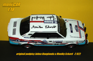 ŠKODA 130 LR No.24 - John Haugland-Monika Eckardt - RAC Lombard Rally 1986 (1:18) FOX18